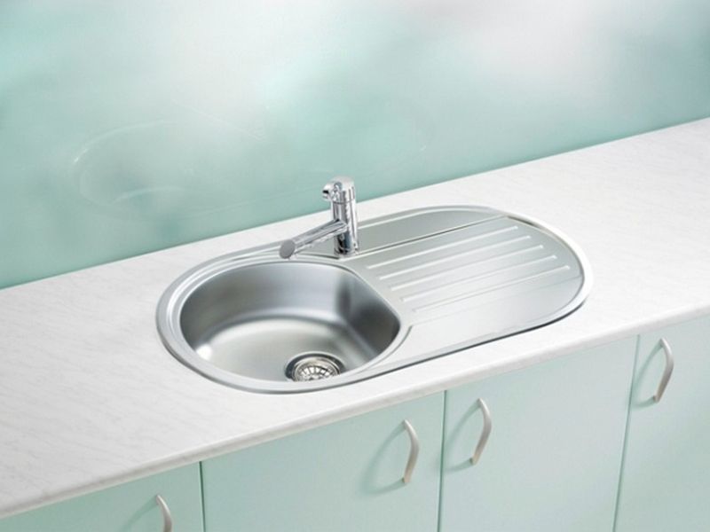 Мойка для кухни Alveus FORM 40 LEI-90 в комплекте с сифоном 83,2х43,7 см ФОТО