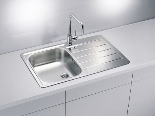 Мойка для кухни Alveus LINE 80 NAT-60 в комплекте с сифоном 79х50 см схема 2