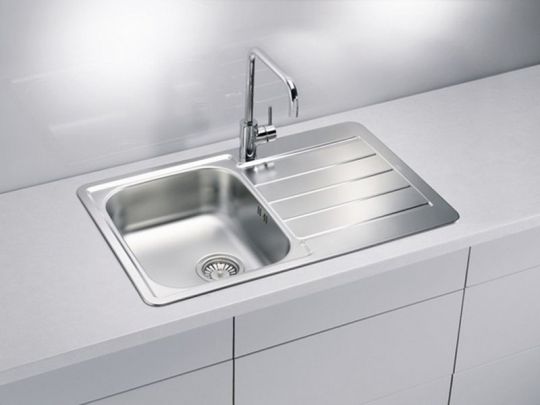 Мойка для кухни Alveus LINE 80 NAT-90 в комплекте с сифоном 79х50 см схема 2