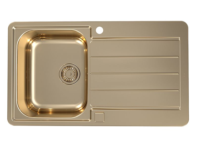 Мойка для кухни Alveus LINE MONARCH 20 с выпуском без сифона 86х50 см ФОТО