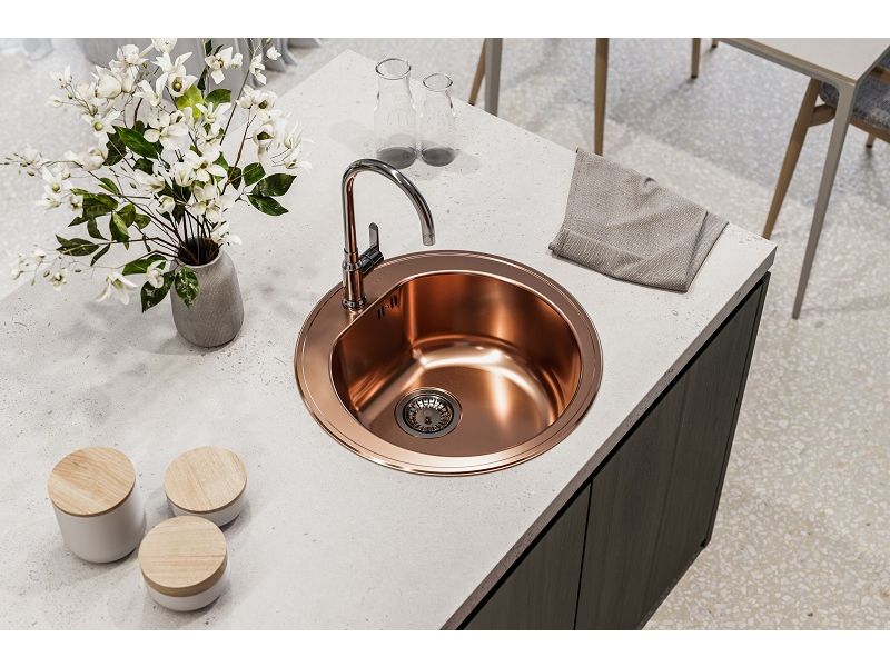 Мойка для кухни Alveus FORM MONARCH 30 FI 510 с выпуском без сифона 51х51 см ФОТО