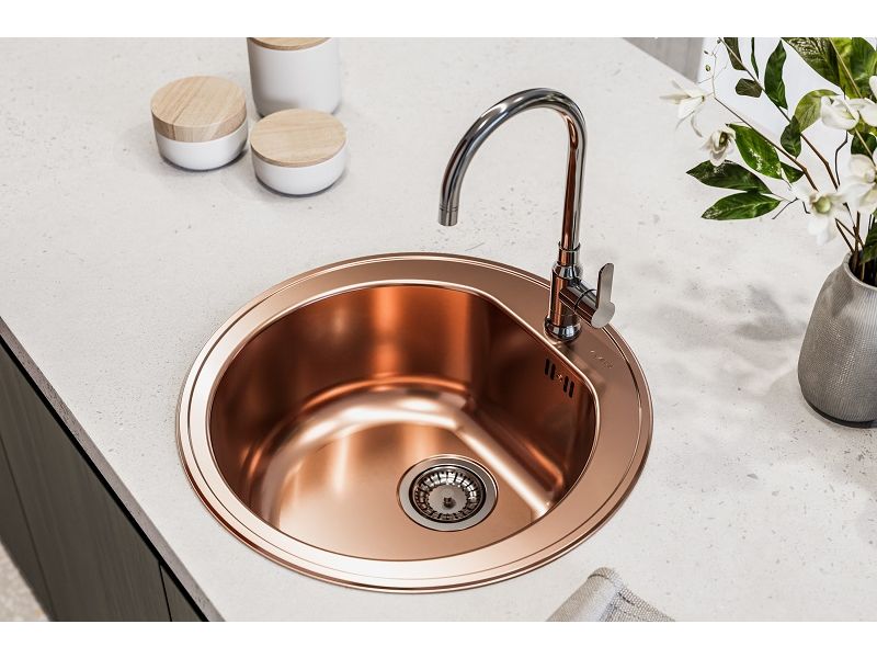 Мойка для кухни Alveus FORM MONARCH 30 FI 510 с выпуском без сифона 51х51 см ФОТО