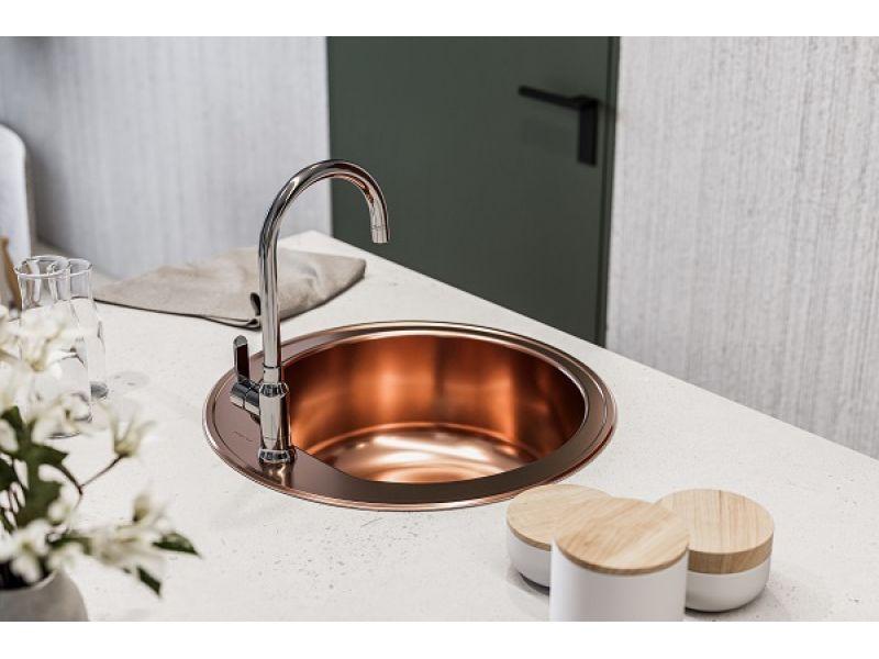 Мойка для кухни Alveus FORM MONARCH 30 FI 510 с выпуском без сифона 51х51 см ФОТО