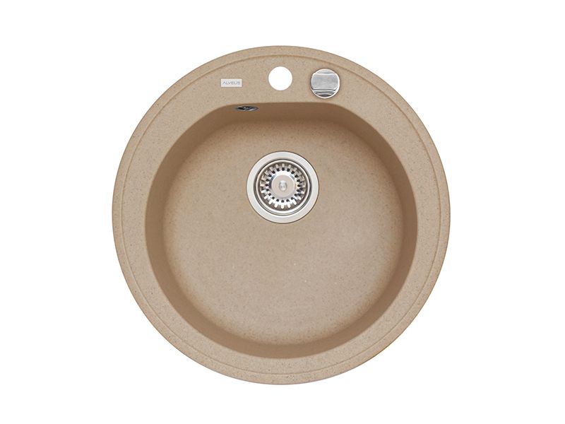Мойка для кухни Alveus NIAGARA 10 GRANITAL с сифоном 51х51 см