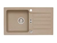 Мойка для кухни Alveus NIAGARA 30 GRANITAL с сифоном 77,5х43х16 см схема 1