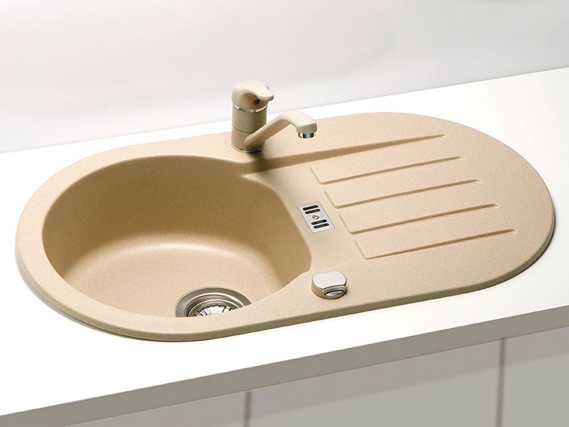 Мойка для кухни Alveus NIAGARA 40 GRANITAL с сифоном 77,5х43,5х16 см ФОТО