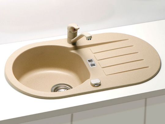 Мойка для кухни Alveus NIAGARA 40 GRANITAL с сифоном 77,5х43,5х16 см схема 2