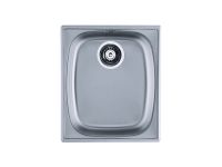 Мойка для кухни Alveus BASIC 10 NAT-90 в комплекте с сифоном 38х44 см схема 1