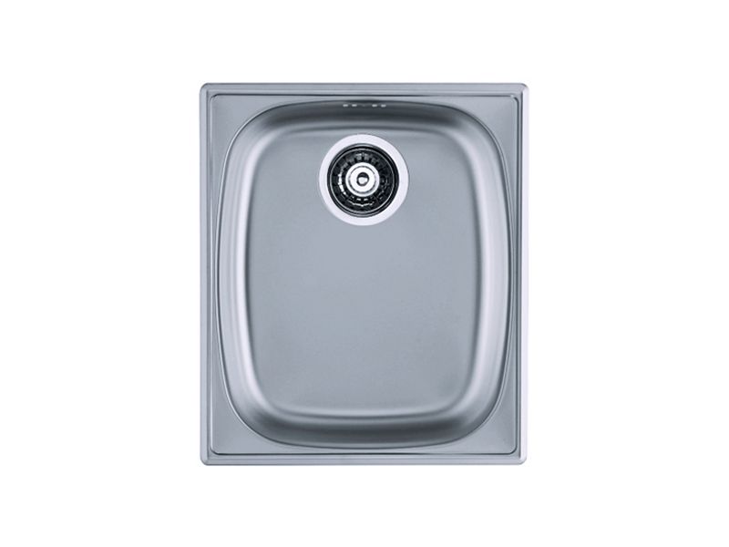 Изображение Мойка для кухни Alveus BASIC 10 LEI-90 в комплекте с сифоном 38х44 см