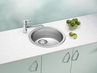 Мойка для кухни Alveus FORM 10 NAT-90 FI 450 в комплекте с сифоном 45х45 см схема 2