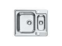 Мойка для кухни Alveus LINE MAXIM 50 SAT 90 с сифоном 61х50 см схема 1