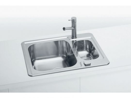 Мойка для кухни Alveus LINE MAXIM 50 SAT 90 с сифоном 61х50 см схема 2