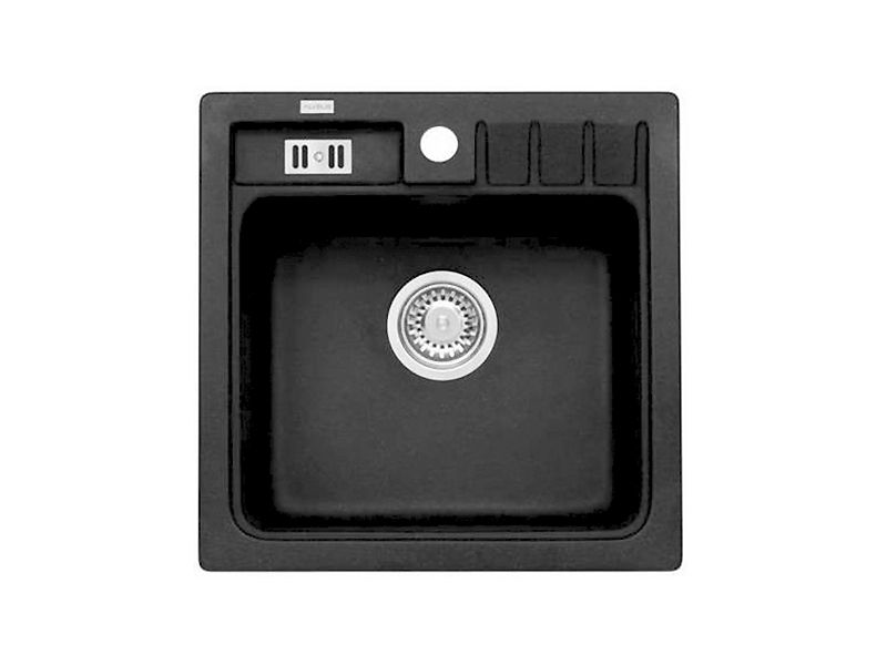 Мойка для кухни Alveus NIAGARA 20 GRANITAL с сифоном 46,5х46,5х18 см ФОТО