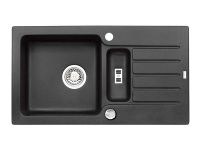 Мойка для кухни Alveus NIAGARA 70 GRANITAL 1+1/2 с сифоном 78х43,5х16 см схема 5