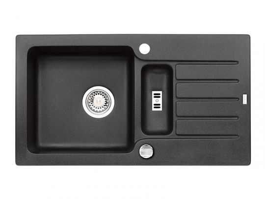 Мойка для кухни Alveus NIAGARA 70 GRANITAL 1+1/2 с сифоном 78х43,5х16 см схема 5