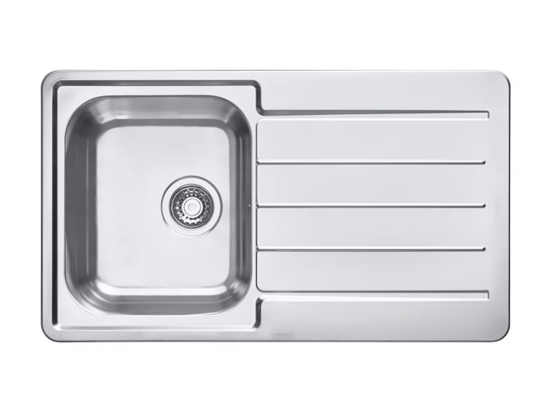 Изображение Мойка для кухни Alveus LINE MAXIM 20-SAT с сифоном 86х50 см