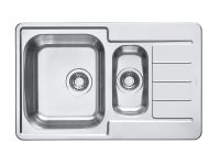 Мойка для кухни Alveus LINE MAXIM 70 SAT-90 в комплекте с сифоном 79,5х50,5 см схема 1