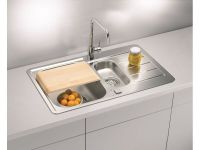 Мойка для кухни Alveus LINE MAXIM 70 SAT-90 в комплекте с сифоном 79,5х50,5 см схема 2