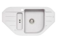 Мойка для кухни Alveus NIAGARA 60 GRANITAL с сифоном 90х50х16 см схема 2