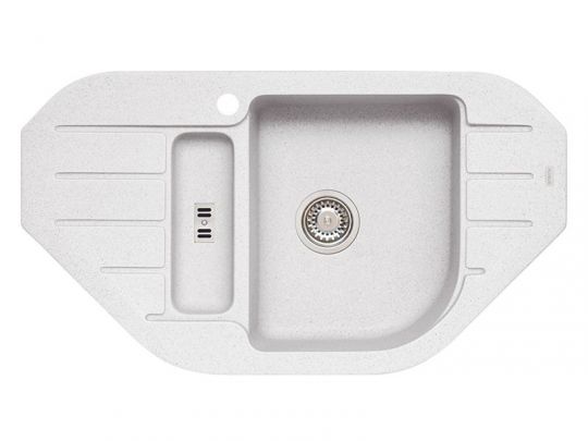 Мойка для кухни Alveus NIAGARA 60 GRANITAL с сифоном 90х50х16 см схема 2