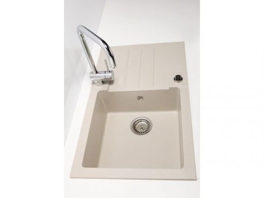 Мойка для кухни Alveus ROCK 130 GRANITAL с сифоном 78х48х18 см схема 3