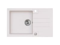 Мойка для кухни Alveus ROCK 130 GRANITAL с сифоном 78х48х18 см схема 10