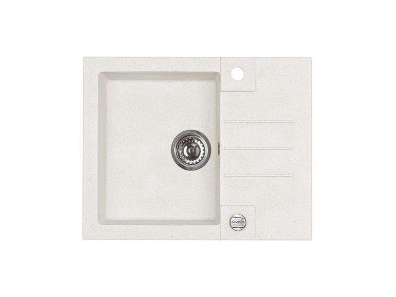 Изображение Мойка для кухни Alveus ROCK 30 GRANITAL с сифоном 59,5х47,5х16 см