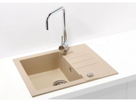Мойка для кухни Alveus ROCK 30 GRANITAL с сифоном 59,5х47,5х16 см схема 5