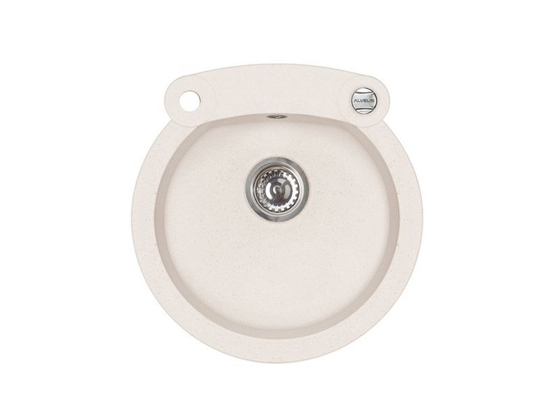 Мойка для кухни Alveus ROLL 10 GRANITAL с сифоном 51х53х20 см ФОТО