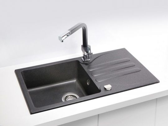 Мойка для кухни Alveus GALAPAGOS 30 GRANITAL с сифоном 77х43х15 см схема 5