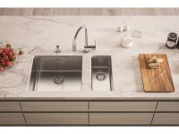 Мойка для кухни Alveus KOMBINO 10 SAT-90 в комплекте с сифоном 18х40х14,4 см схема 6
