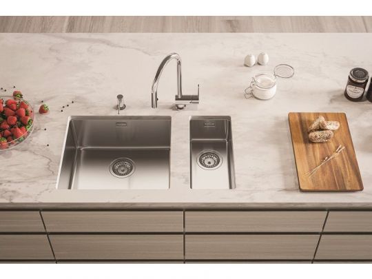 Мойка для кухни Alveus KOMBINO 10 SAT-90 в комплекте с сифоном 18х40х14,4 см схема 6