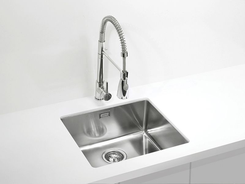 Мойка для кухни Alveus KOMBINO 40 SAT-90 в комплекте с сифоном 45х40х20 см ФОТО