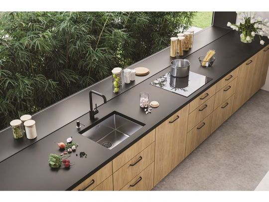 Мойка для кухни Alveus KOMBINO 50 SAT-90 в комплекте с сифоном 50х40х20 см схема 3