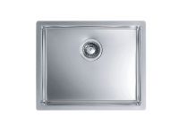 Мойка для кухни Alveus QUADRIX 50 BRS-90 в комплекте с сифоном 55х45х19.9 см схема 1