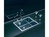 Мойка для кухни Alveus QUADRIX 50 BRS-90 в комплекте с сифоном 55х45х19.9 см схема 2