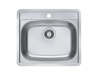 Мойка для кухни Alveus MORE 10 FS NAT-90 в комплекте с сифоном 56х50 см схема 1