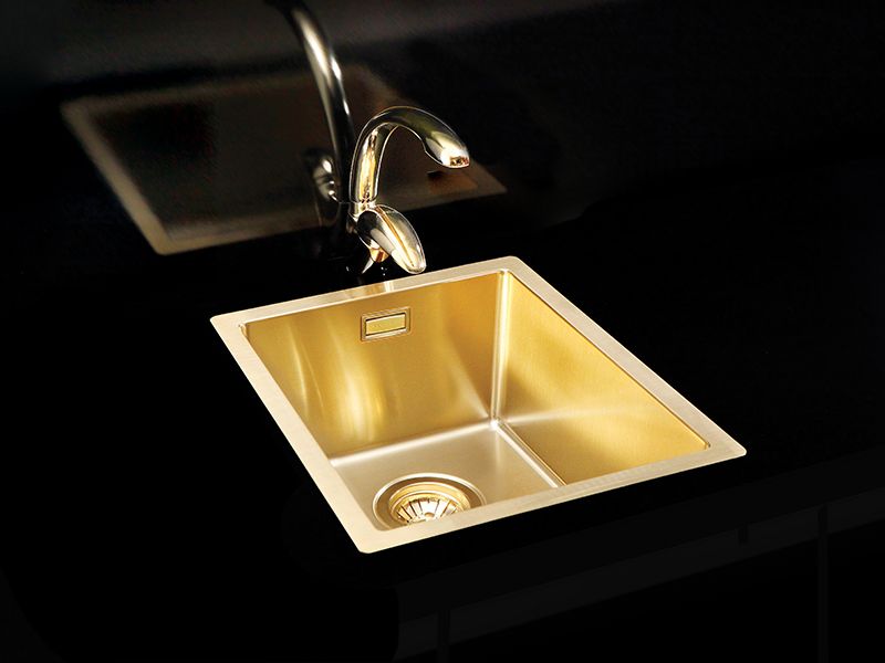 Мойка для кухни Alveus QUADRIX MONARCH 20 с выпуском без сифона 39х45х20 см ФОТО