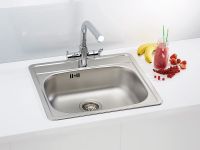 Мойка для кухни Alveus MORE 10 NAT-90 56х50 см в комплекте с сифоном схема 2