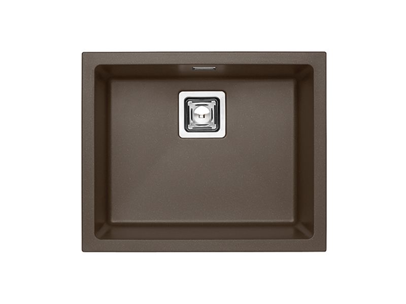 Мойка для кухни Alveus QUADRIX 50 GRANITAL+ с сифоном 56х46х20 см ФОТО