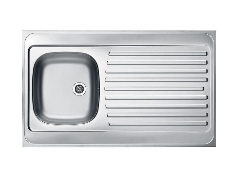 Изображение Мойка для кухни накладная Alveus CLASSIC 70 NAT в комплекте с сифоном 100х60 см