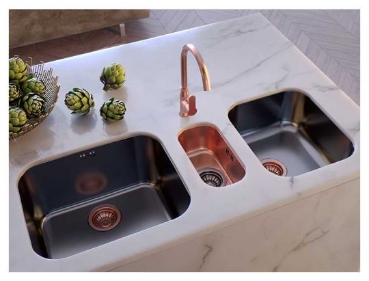 Мойка для кухни Alveus VARIANT MONARCH 110 с выпуском без сифона 14,8х30х12 см схема 5