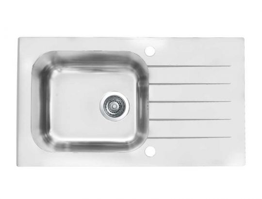 Мойка для кухни Alveus VITRO 20 c сифоном клапан-автомат 78х43,5 см схема 2