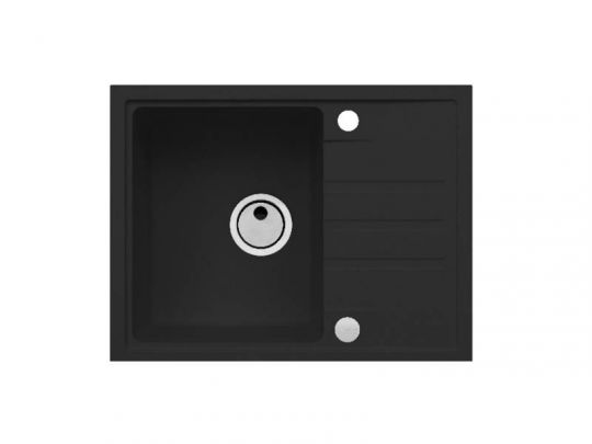 Мойка для кухни Alveus INTERMEZZO 30 GRANITAL в комплекте с сифоном 62х48х20 см схема 6