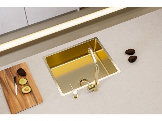 Мойка для кухни Alveus KOMBINO 50 MONARCH SAT-90 F/S с выпуском без сифона 54,2х44,2х19,5 см схема 10