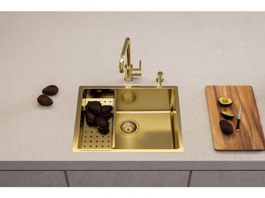 Мойка для кухни Alveus KOMBINO 50 MONARCH SAT-90 F/S с выпуском без сифона 54,2х44,2х19,5 см схема 12