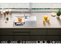 Мойка для кухни Alveus ELEGANT 30 FI в комплекте с сифоном 81х51 см схема 3