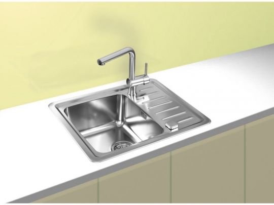 Мойка для кухни Alveus GALEO 10 SAT 90 FI в комплекте с сифоном 61,5х50 см схема 3