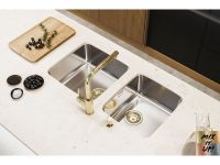 Мойка для кухни Alveus LUNO 20 SAT 90 FI в комплекте с сифоном 34х40 см схема 4