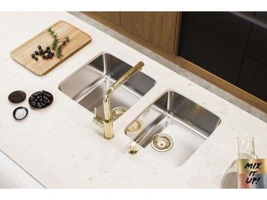 Мойка для кухни Alveus LUNO 20 SAT 90 FI в комплекте с сифоном 34х40 см схема 4